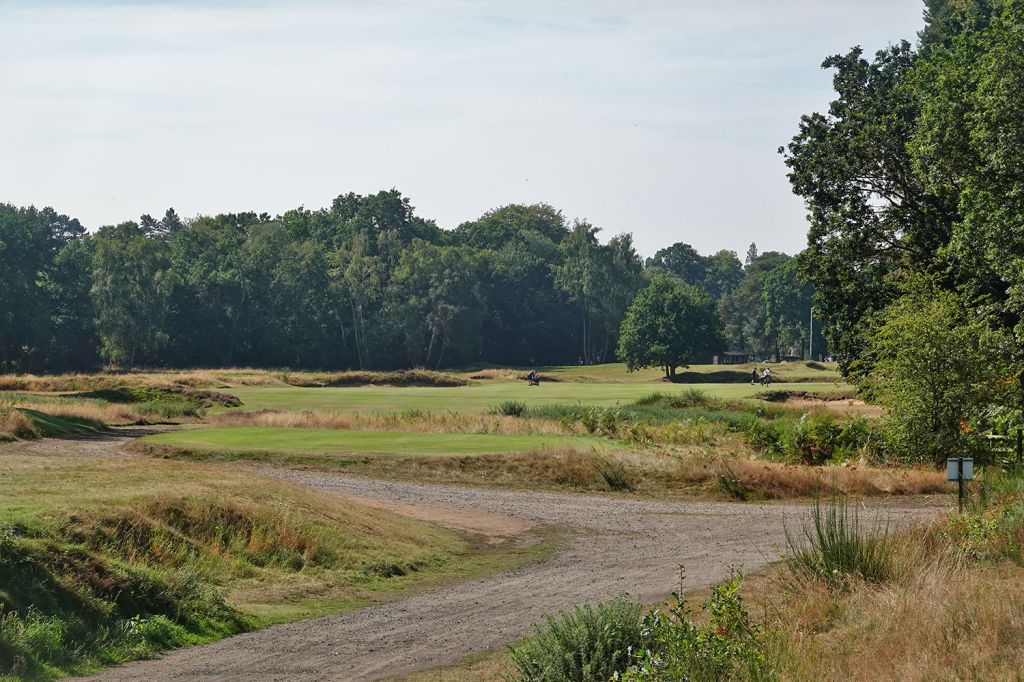 18th Hole at Woodhall Spa Golf Club (Hotchkin) (534 Yard Par 5)